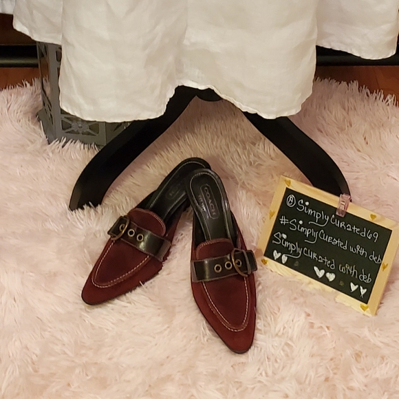 Coach Shoes - NWOT--COACH suede shoes